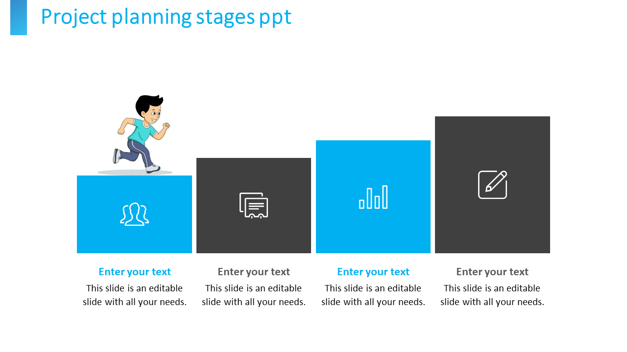 Phases Of Project Planning Stages PPT Template Designs